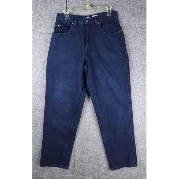 Vintage Anchor Blue Jeans Men's 30x31 Baggy Wide Leg Relaxed Fit Blue Denim Y2K - Picture 1 of 7